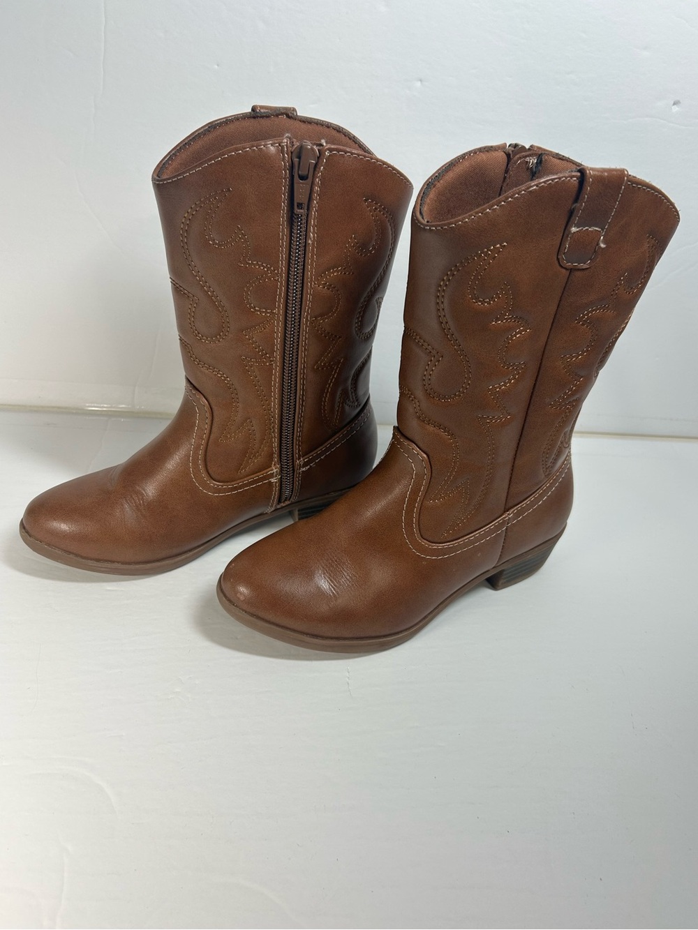 Sonoma Girls Western Cowboy Boots, faux leather Size 13